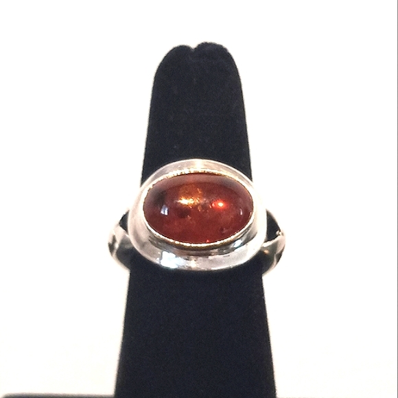 Lori Bonn 925 amber ring - Picture 3 of 11